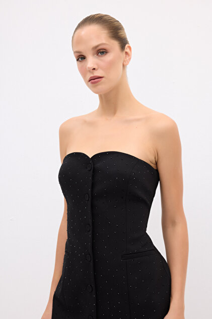 adL Night Zoom Kolsuz Straplez Elbise - Fiyatı, Yorumları