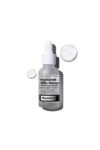 FRANKLY Ser cu Niacinamidă 15% + Perle de Zinc 30 ml - ser facial anti-imperfecțiuni