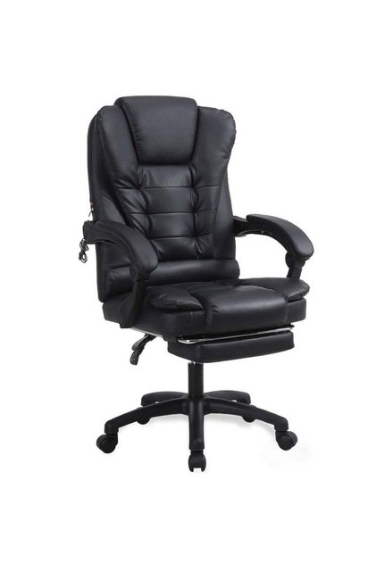 Black Leather Multi-Purpose Chair
