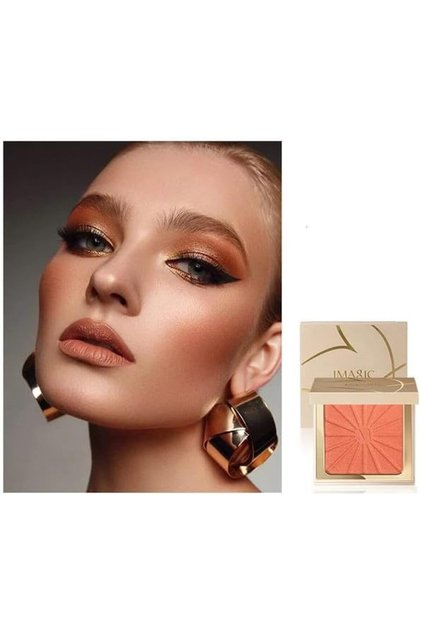 LADY MODEL IMAGIC Radiant Highlighter & Blusher Palette | Illuminate & Add a Natural Flush | Buildab