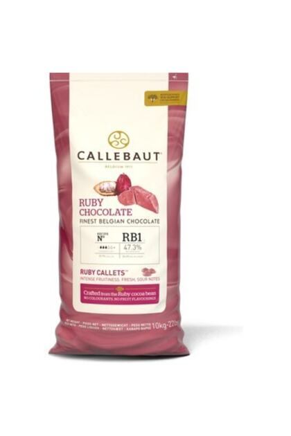 Callebaut Ruby Pul Çikolata 10kg