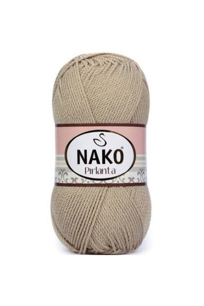 N.ako Pırlanta Amigurumi El Örgü İpi Bej 6742