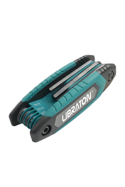 Allen Wrench SAE LIBRATON Allen Wrench Set Allen Wrench Set Metric/Standard SAE Portable Folding All