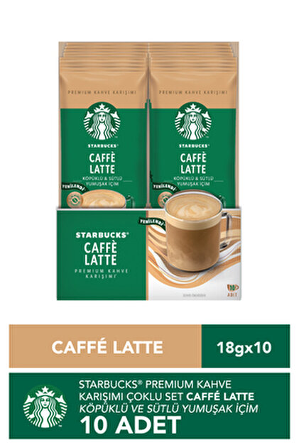 Starbucks White Mocha Premium Kahve Karışımı 24 Gr X 10 Paket