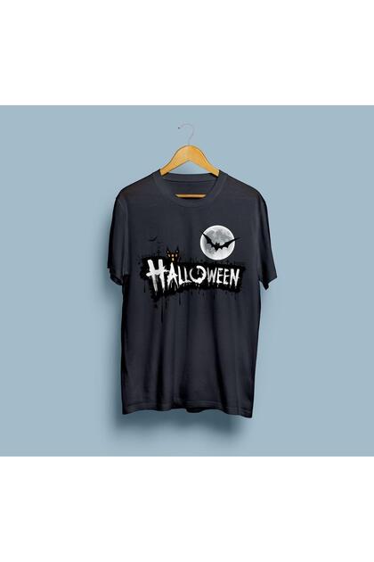 Oversized Halloween Patterned unisex T-shirt