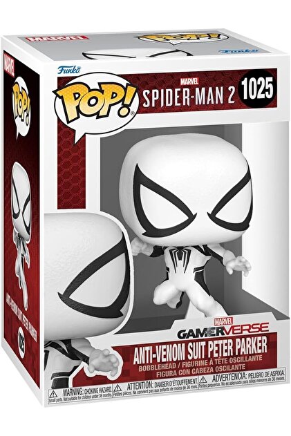 Genel Markalar POP FIGURE MARVEL ÖRÜMCEK ADAM 2 ANTI VENOM SUIT