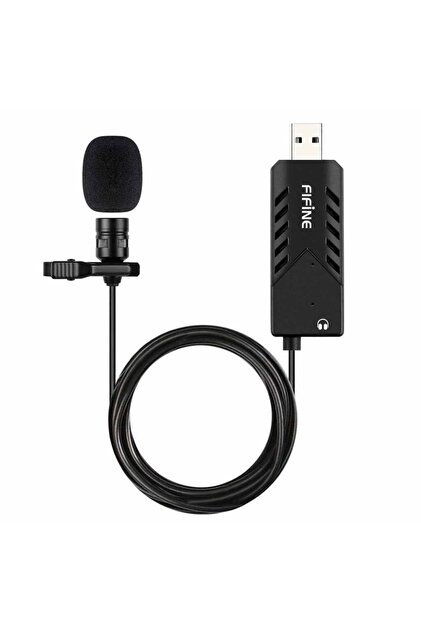 Fifine K053 - Usb Kablolu Yaka Mıkrofonu - Fiyatı, Yorumları