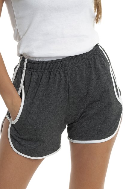 Women's Combed Cotton Pocket Mini Shorts