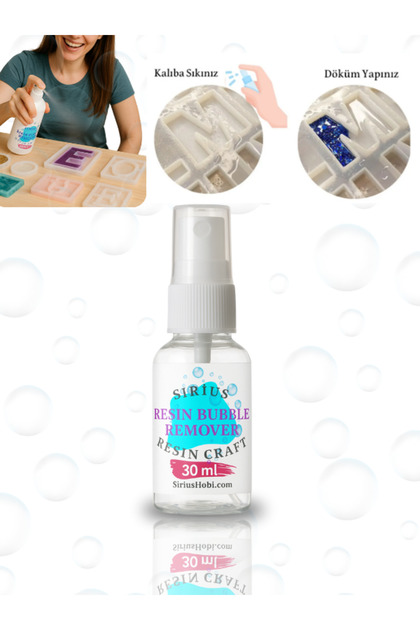 Epoksi Reçine Baloncuk Yok Edici Sprey 30ml