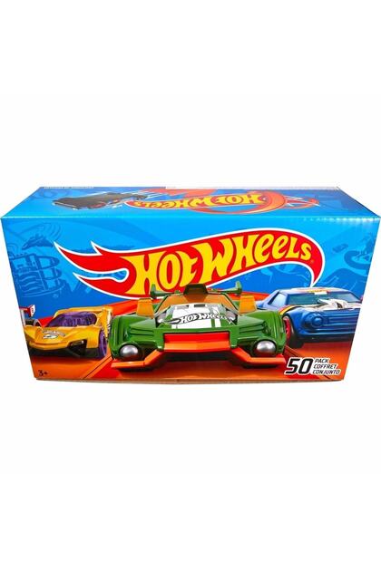 HOT WHEELS 50 Li Araba Seti Hediyelik Tekli Araçlar 50 Li Paket