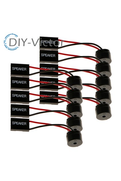 10PCS Mini Plug Speaker For PC Interanal BIOS Computer Motherboard Mini Onboard Case Buzzer Board...