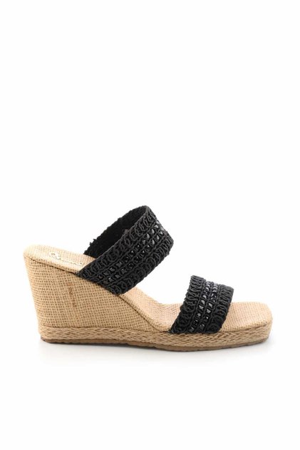 Black Women's Slippers K04874013116
