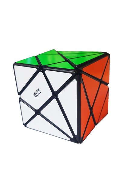 Cub Magic 3x3x3 QiYi Axis Speedcube, Negru