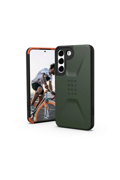 Θήκη Samsung Galaxy S22 Plus Σειρά Civilian Λαδί