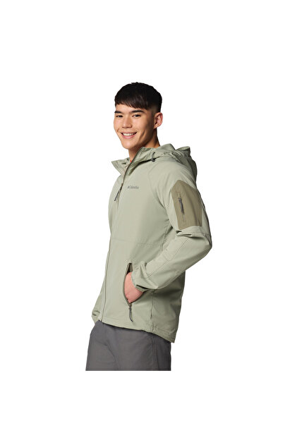 Columbia Tall Heights II Hooded Softshell Erkek Yeşil Outdoor Mont
