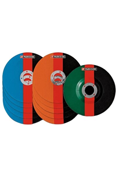 Set de 11 discuri de tăiere pentru metal și piatră, diametru 125 mm,