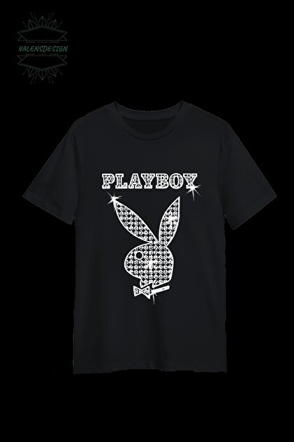 TIMESWASTINGIRL Unisex Playboy Tshirt - Fiyatı, Yorumları