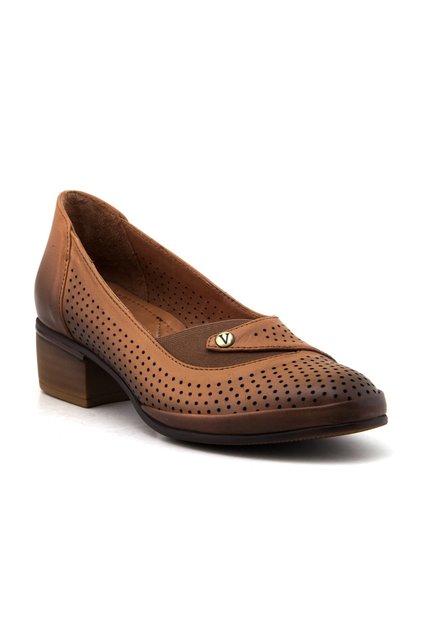 2312504 Genuine Leather Heeled Women's Shoes