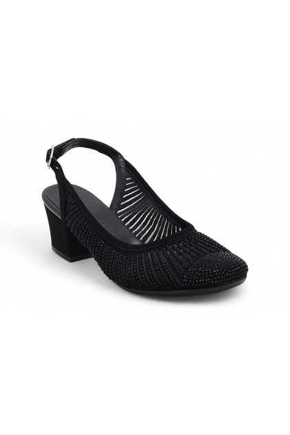 8662 Stone Heeled Classic Women's Shoes