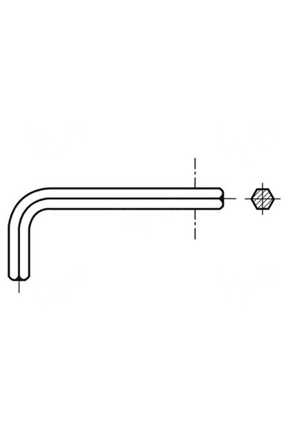 Cheie Allen de 1,5 mm