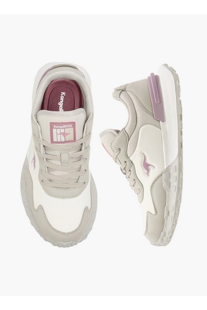 Women's Panelled Lace-Up Sports Shoes