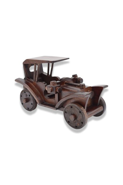 Natural Wood Handmade Decorative Vehicle Vehicle Model Retro Nostalgic Desktop Authentic Gift Ornament