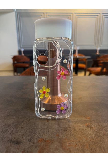 Xiaomi Redmi 13 Uyumlu Dalga Kenarlı Darbeye Karşı Korumalı Yumuşak Slikon Şeffaf Kılıf
