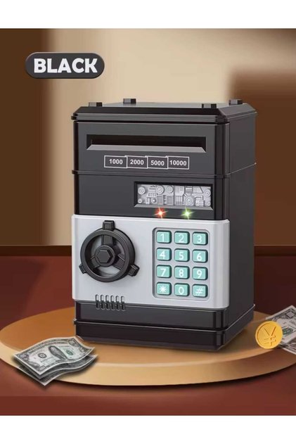 Mr Smart Atm Piggy Bank and Mini Bank – Password and Digital Safe a Great Gift