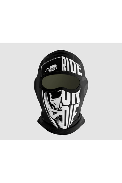 Motorcu Ve Kuryeler İçin Outdoor Rüzgar ve Antialerjik Yüz Koruma Motorcu Maske Balaklava Desenli