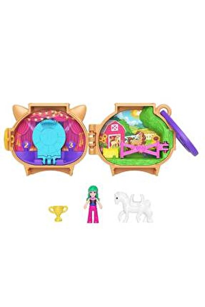 Polly Pocket Sevimli Hayvanlar Kompakt Oyun Seti GYV99 - Kirpi