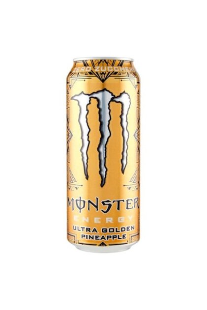 Băutură energizantă, Ananas Ultra Auriu, 500ml