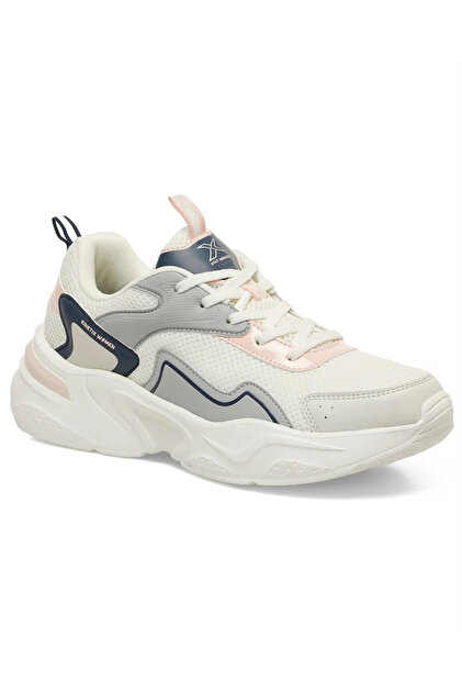 Kinetix Alinda Tx W 5Fx Kadın Ekru-A.Gri (36-40) Sneaker Ayakkabı
