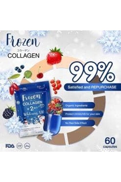 Frozen Collagen GLUTA 2 in 1 Skin whitening x10 L-glutathione- Trendyol Frozen Collagen GLUTA 2 in 1 Skin whitening x10 L-glutathione- Trendyol
