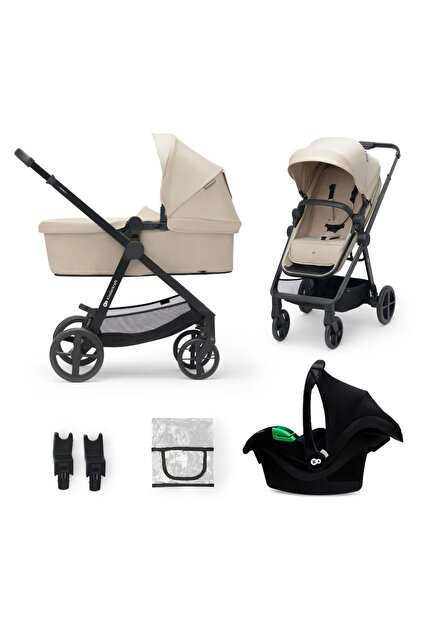 CARUCIOR KINDERKRAFT NEWLY, 3 IN 1, BEJ