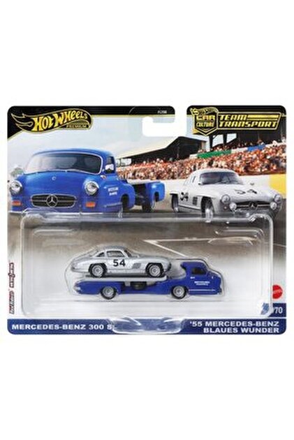 HOT WHEELS Premium Car Culture Team Transport Mercedes-Benz 300 SL