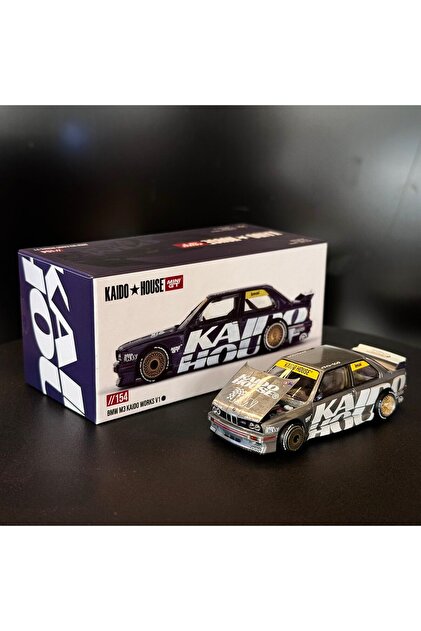 MINI GT  M3 E30 ミニカーセット Mini GT x Kaido House BMW M3 (E30) 1/64 Ölçek Diecast Model - Luna