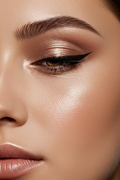 Trendyolmilla Beauty Metalik Likit Göz Farı Copper Crush