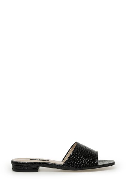 Mayya 3Fx Women's Black Slippers