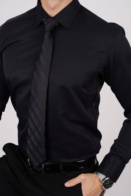 Shirts - Black - Classical