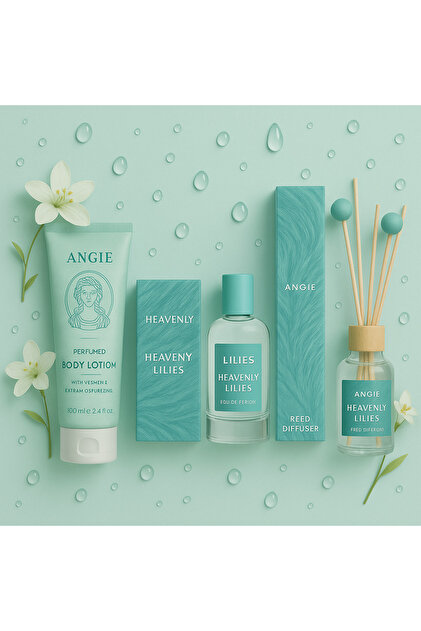 Angie Heavenly Lilies EDP 100ml Kadın Parfüm ve Bambu Oda Kokusu