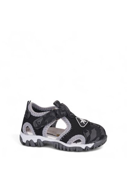 042 Orthopedic Baby Boy Black Camouflage Sandals