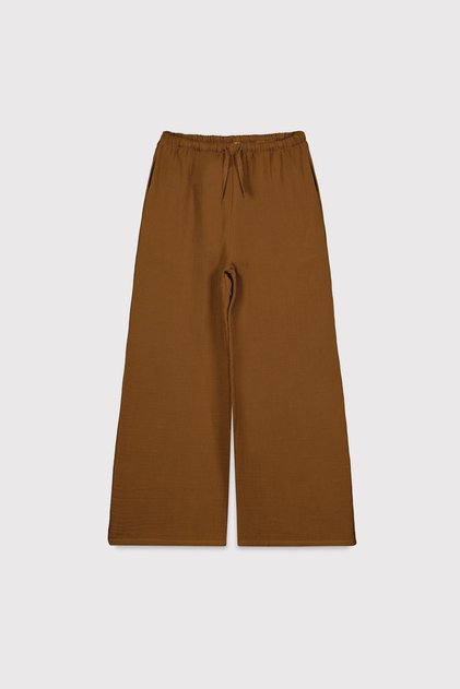 Geniş Paça Müslin Pantolon