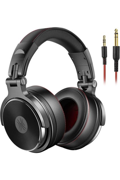 Hi-Res Over Ear Headphones for Studio Monitoring and Mixing, Sound Isolation (Pro-50 Black)