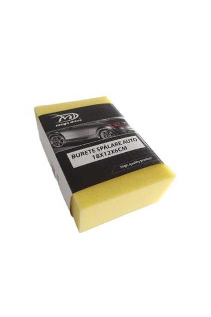 Σφουγγάρι πλυσίματος αυτοκινήτου 18X12X6 cm, Mega Drive