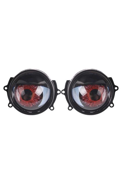 Faruri auto LED „Devil Eyes”, control Wi-Fi și lupă de 3 inci – iluminare personalizată