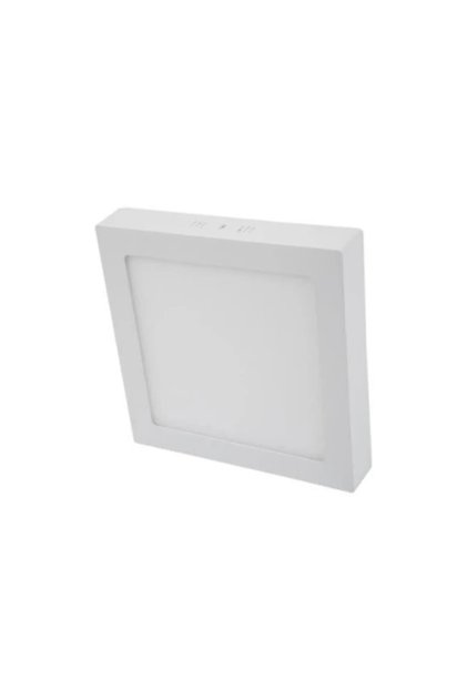 CT-5272 30W Panel LED Armatür Beyaz Kare Sıva Üstü Metal Kasa Beyaz Işık 6400K