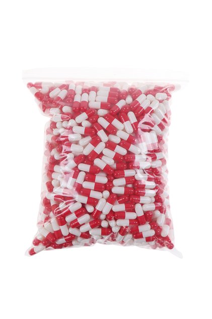 Transprent 1000Pcs Standard Size 00# Empty Capsules Gelatin Clear Capsules Hollow Hard Gelatin Trans