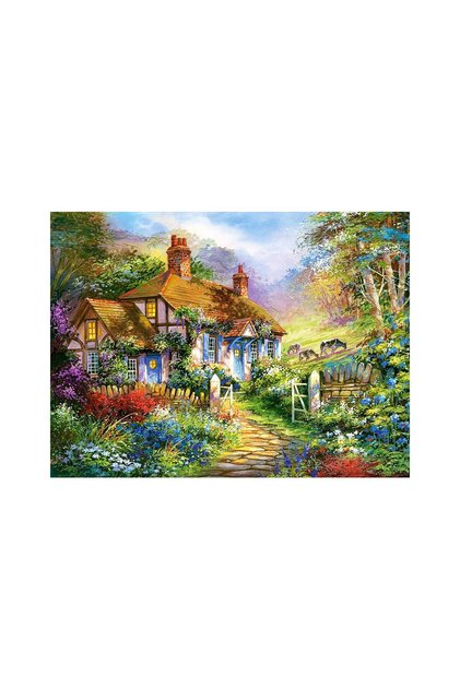 Puzzle Castorland - Căsuța din pădure, 3000 de piese