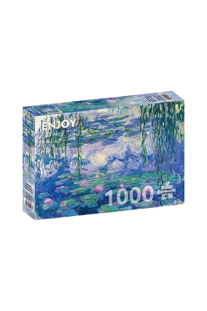 Puzzle 1000 piese - Claude Monet: Nympheas (Nuferi)