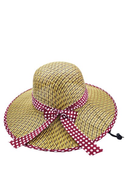 Fine Woven Straw Fetus Hat – Ribbon